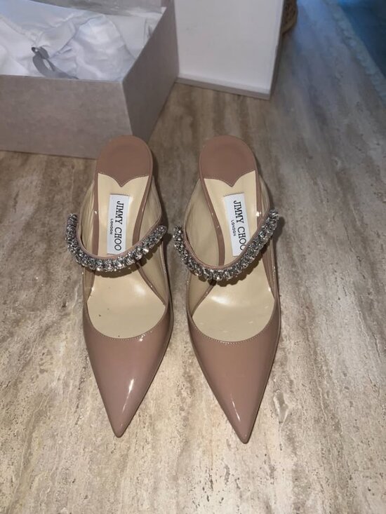 Jimmy Choo Shoes - NWT Jimmy Choo Bing 100 Ballet Pink *Only worn once to try on*